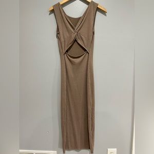 Ribbed Bodycon dress